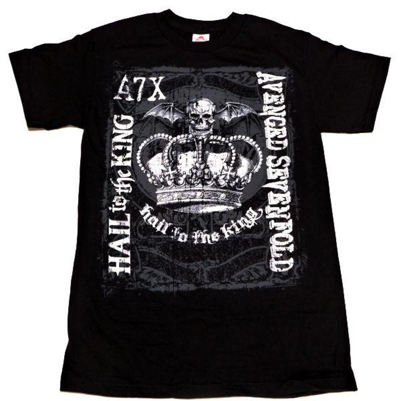 メール便対応可】AVENGED SEVENFOLD アヴェンジドセブンフォールド HTTK CROWN オフィシャル バンドTシャツ |  LINEショッピング