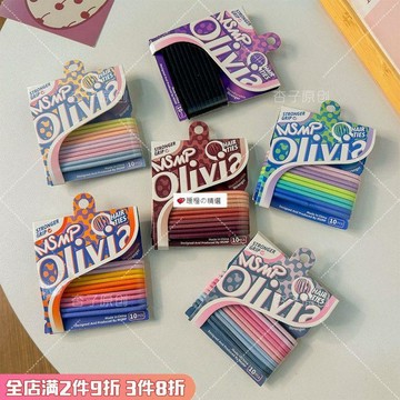 可開發票☆【臺灣精品】💕彩虹簡約馬尾韓風基礎發繩韓系ins百搭髮圈高彈力扎發皮筋頭繩