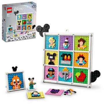 【LEGO 樂高】磚星球〡43221 迪士尼系列 迪士尼動畫的100周年圖標 100 Years of Disney Animation Icons(8/1開始出貨)