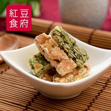 【紅豆食府】團圓綜合酥糖(南瓜子+腰果)(80g/盒，共4盒)｜六角提繩小禮盒