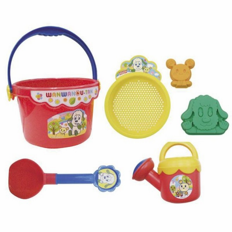 ワンワンとうーたん はじめてのお砂場セット ワンワンとうーたん 砂遊び 公園 砂場 グッズ おもちゃ 遊具 スコップ バケツ シャベル セット みんなで キッズ 子 通販 Lineポイント最大0 5 Get Lineショッピング