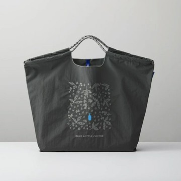 日本 Blue Bottle 藍瓶＋Ball&Chain 聯名 剌繡環保袋