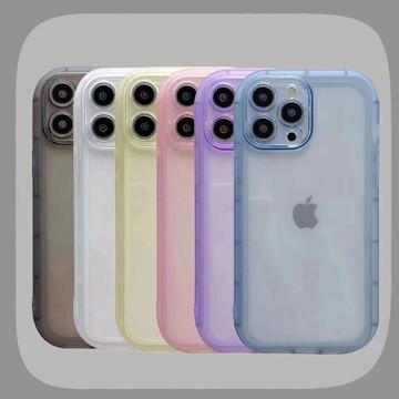 小清新小蠻腰 鏡頭全包 透明殼 防摔手機殼 適用於  iPhone16 15 14 13 12 11 ProMax 軟殼