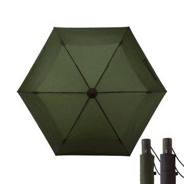 VERYKAL LARGE 羽量級的60cm自動摺疊傘 墨石黑