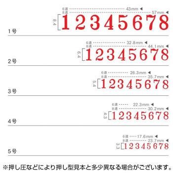 リピマックスニュースペシャル 欧文1号6連(明朝体)　RMX-6M1N