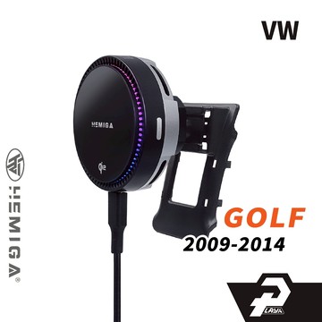 HEMIGA Golf手機架 6代 純扣卡 2009-2014年 福斯 Golf 專用型 手機架