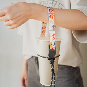 飲料好提繩 Drink Carrier - 老磁磚　新年禮物推薦