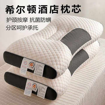 🔥臺灣出貨🔥水立方護頸椎枕頭枕芯助眠護頸椎睡覺枕成人家用助眠學生宿舍枕頭