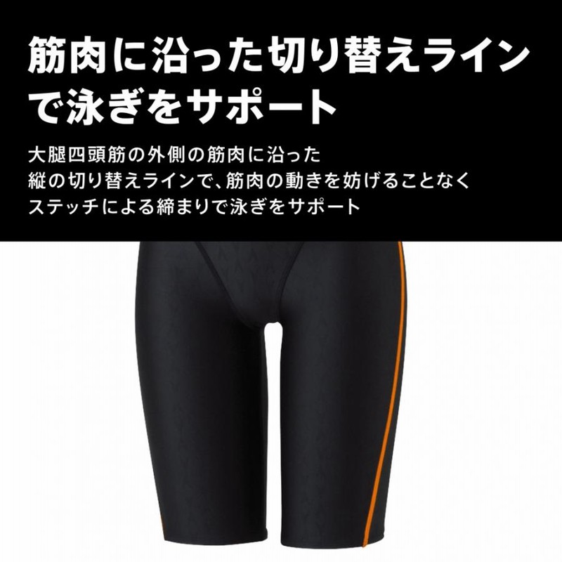 スピード レディース 水泳 競泳水着 FLEX ΣII Semi Openback