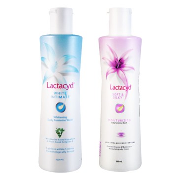 Lactacyd立朵舒 私密潔浴露  淨白柔滑配方250ml+溫和親膚配方250ml
