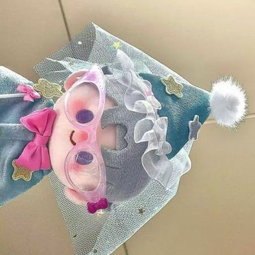 台灣出貨 10cm新品娃衣 “仙女酵母” 10cm棉花娃娃換裝 娃衣 可愛娃衣 創意娃衣