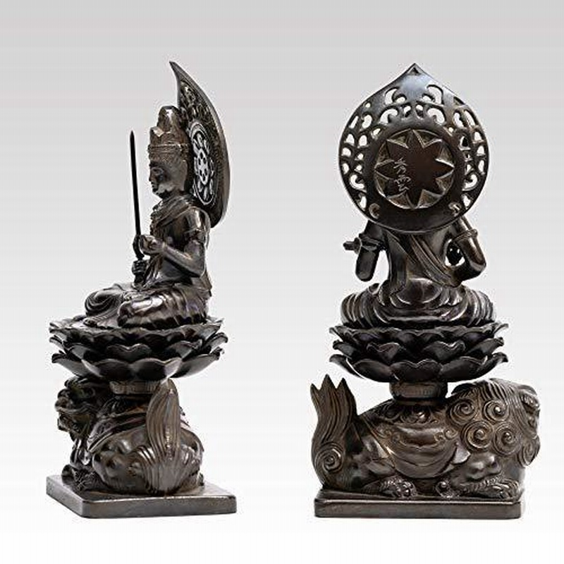 仏像 大日如来 15.5cm （古美茶） 仏師：牧田秀雲 原型＿（未・申