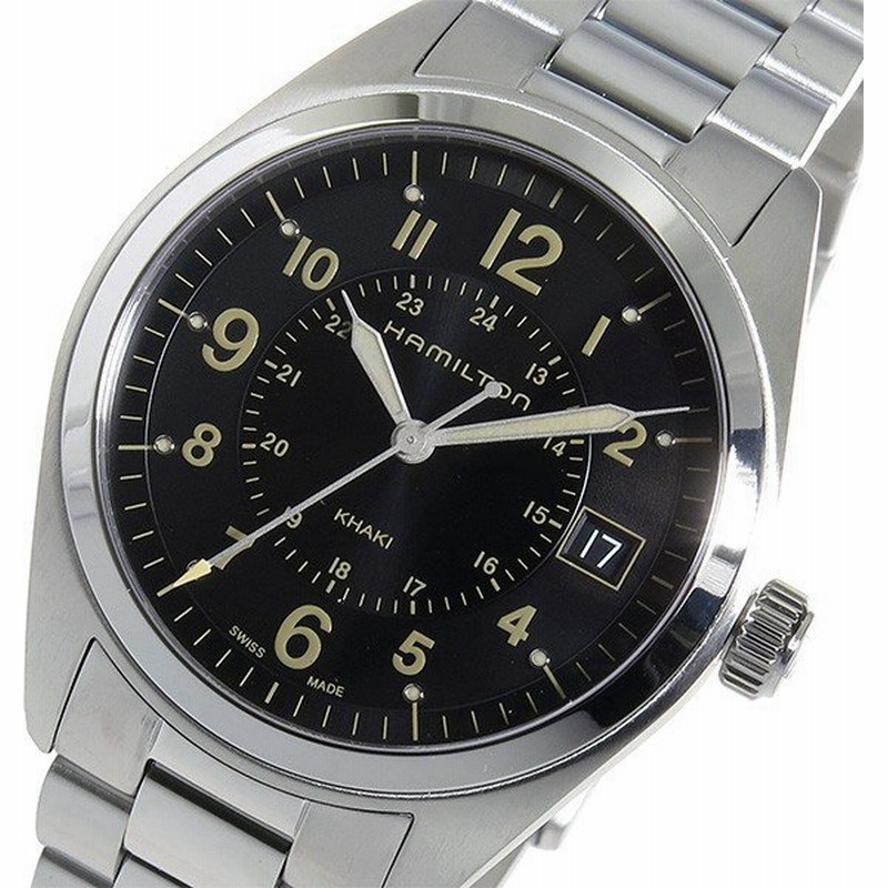 ハミルトン Hamilton カーキフィールド クオーツ メンズ 腕時計 H ブラック 黒 おしゃれ ポイント消化 通販 Lineポイント最大0 5 Get Lineショッピング