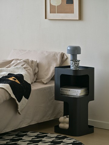 奶油風創意鐵藝床頭櫃迷你超小型網紅極窄床頭置物架小窄邊替代 幸福驛站