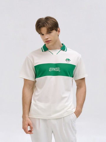 GoXO Swag Ball Pique Block Short Sleeve T-shirt