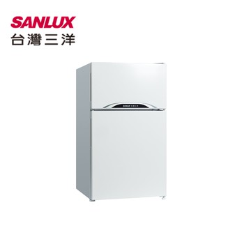 【SANLUX 台灣三洋】90公升變頻雙門電冰箱(SR-V90B)