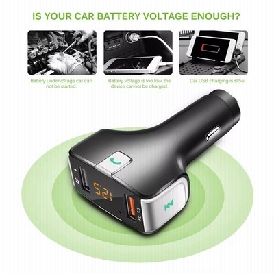 多機能ワイヤレス Fm トランスミッター車 Mp3 プレーヤー車 充電器 U ディスク音質 Bluetooth ハンズフリー通話 通販 Lineポイント最大get Lineショッピング