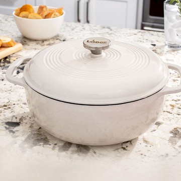 圓形琺瑯鑄鐵湯鍋(30cm)-7.1L-多色可選 (EC7D33/EC7D43/EC7D13) 火焰紅