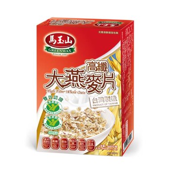 馬玉山  高纖大燕麥片600g(盒) (健康雙認證)