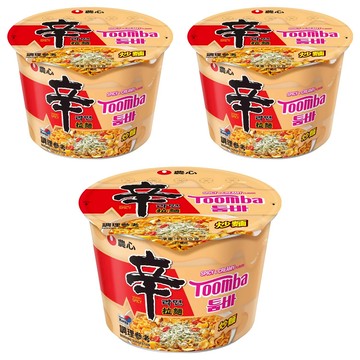NONGSHIM 農心 辛拉麵 辣白醬風味 大碗麵 113g  3入