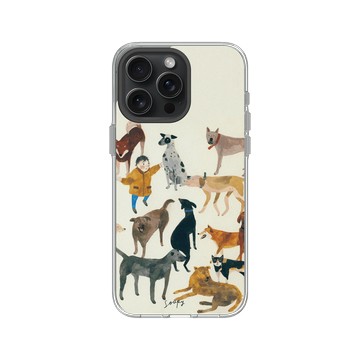 iPhone 15 Pro Max Clear 透明 - Soupy Tang 湯舒皮 - Dogs