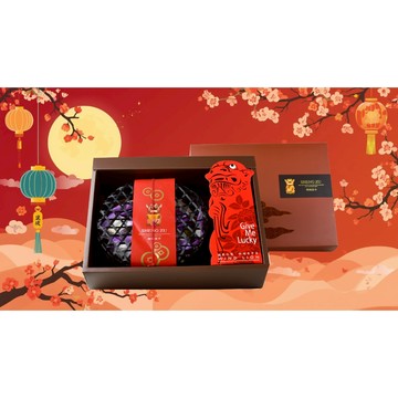 聖祖食品 鸕鶿禮盒(竹籃+風獅爺)