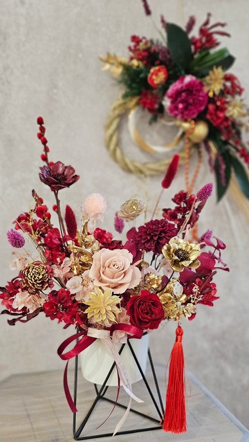 鴻運祝賀新年花 現貨 快速出貨 多色