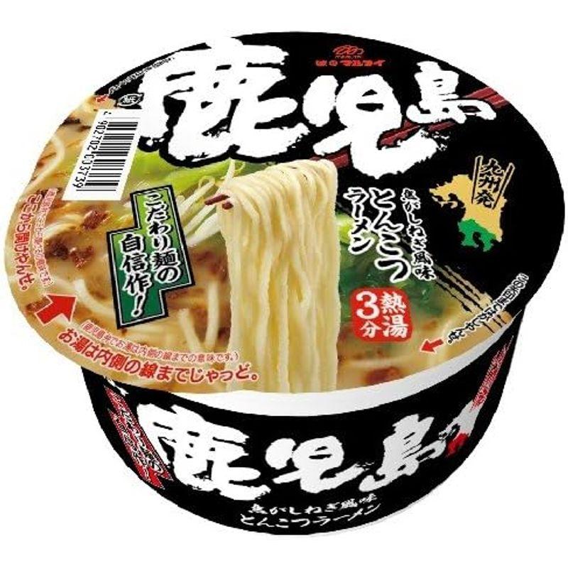 マルタイ 九州発・鹿児島とんこつラーメン 92g×12個