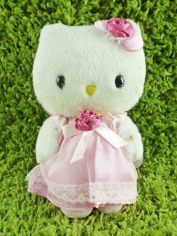 【震撼精品百貨】Hello Kitty 凱蒂貓 KITTY絨毛娃娃-全身禮服 震撼日式精品百貨