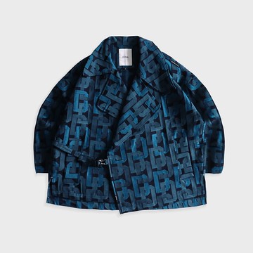 DYCTEAM - LINKE(D) short trench coat