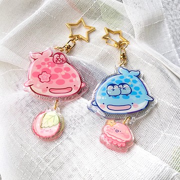 波波與海洋生物  I 鯨鯊搖搖掛件 I