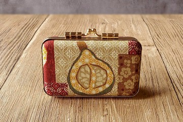 紅底 酪梨蘿蔔款  好彩頭 公司章 大小章 雙章盒 結婚禮物