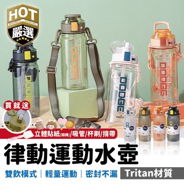 道奇 買就送好禮 TRITAN 防摔水壺 運動水壺 律動水壺 冷水壺 水壺 道奇水壺 700ML 親子水壺