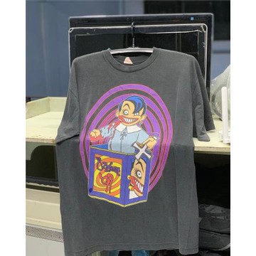 1997 Ozzfest 音樂節美式復古oversize潮流嘻哈別致重磅圓領短袖T