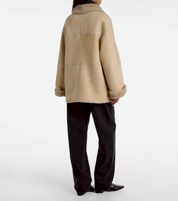 Yves Salomon Reversible leather and shearling jacket