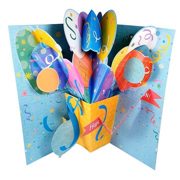 超大張-驚喜慶賀氣球【Hallmark-立體卡片 生日祝福】