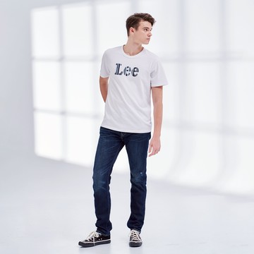 Lee 男款 705 中腰標準小直筒牛仔褲 12oz | 101+