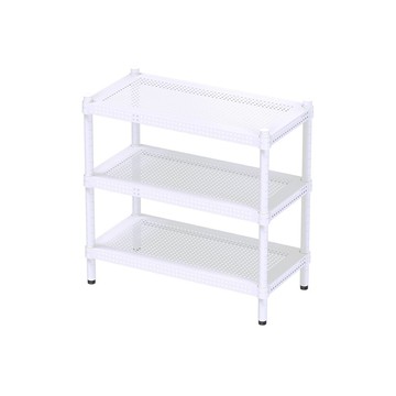 層架/儲藏架/置物架 極致美學 60x30x60公分 三層烤漆沖孔架 兩色可選 dayneeds