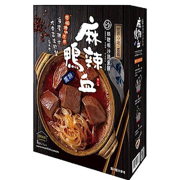 嘉義林聰明 沙鍋麻辣鴨血寬粉(645g/盒)