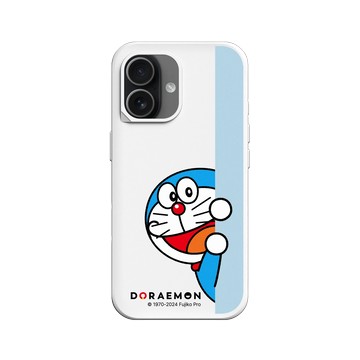 iPhone 17 SolidX 白 - 哆啦A夢 Doraemon - 探頭看一看