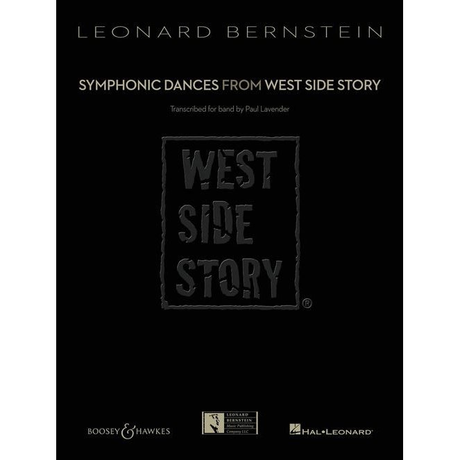 (楽譜) 「ウェスト・サイド・ストーリー」より　シンフォニック・ダンス   作曲：バーンスタイン　編曲：ラヴェンダー (吹奏楽)(スコア パート譜)