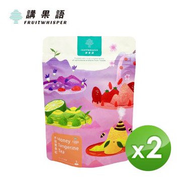 【講果語】柑甜蜜香紅5g x 7包-2入組(茂谷柑、紅茶)