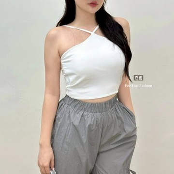 【Fee爆款9色】性感交叉罩杯小可愛BRA TOP🔥罩杯 小背心 吊帶 可拆式罩杯 女上衣 韓系女裝