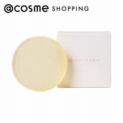 「ポイント10% 6月5日」UMIKARA フェイシャルソープ(本体) 80g