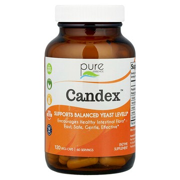 Pure Essence, Candex™ 素食膠囊，120 粒裝
