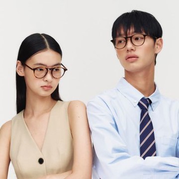 CARIN圓框光學眼鏡/黑#ARNO C C1