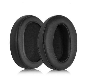 【全球優品匯】通用款多種尺寸9.5*7.5cm/10*8cm/11*9cm標準橢圓形耳機套頭戴式耳罩海綿套保護套蛋白皮加厚款耳