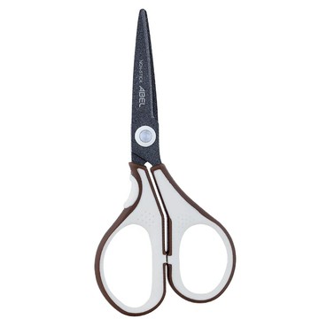 ABEL 3D魔利剪-氟素防沾黏剪刀5"(白) 60054-WH