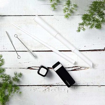 S+｜S+Straw 環保重覆伸縮吸管 (高雅白)