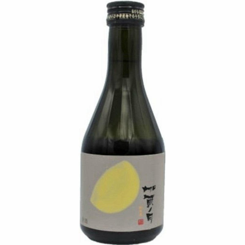 日本酒 加賀ノ月 半月 純米酒 300ml お酒 酒 ギフト プレゼント 清酒 1本 辛口 敬老の日 孫から 敬老 古希 お祝い 退職祝い 男性 誕生日プレゼント 通販 Lineポイント最大get Lineショッピング